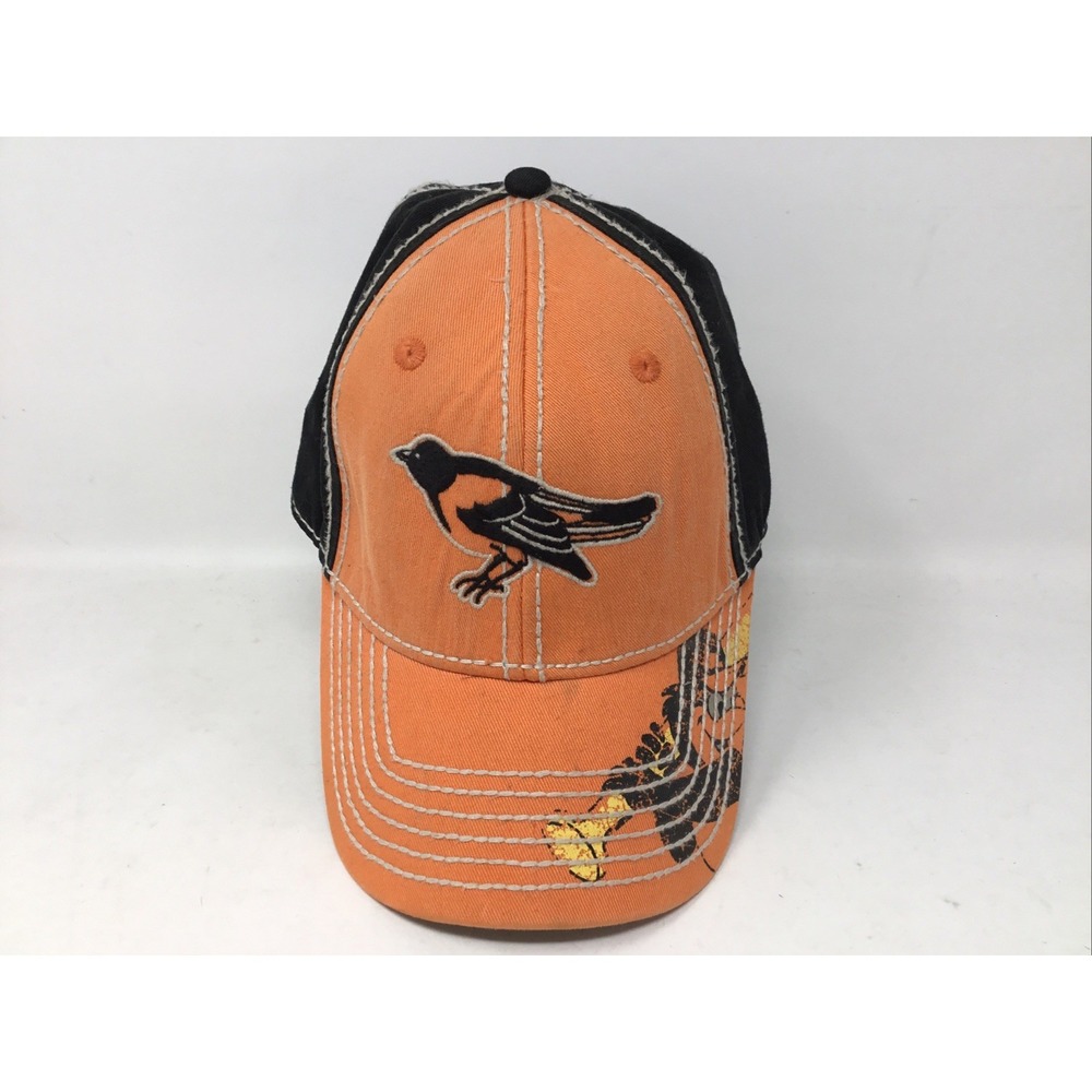 Rare Vintage Baltimore Orioles American Needle  Adjustable Hat Cap MLB Bird